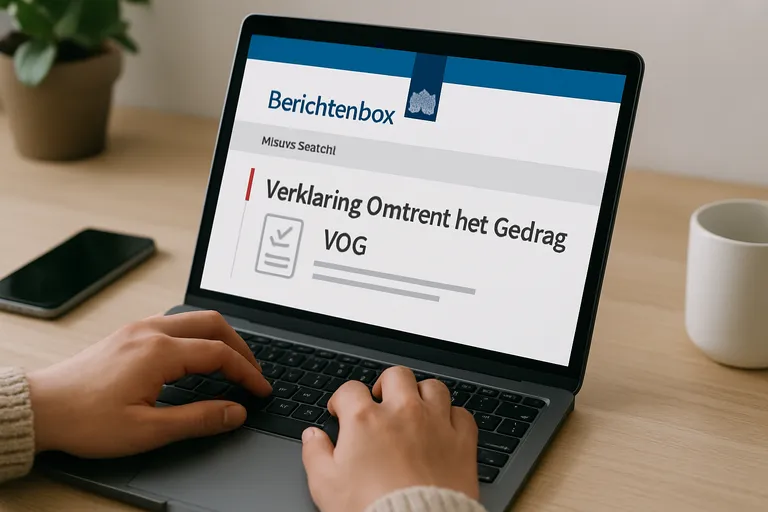 De rol van de berichtenbox bij je VOG