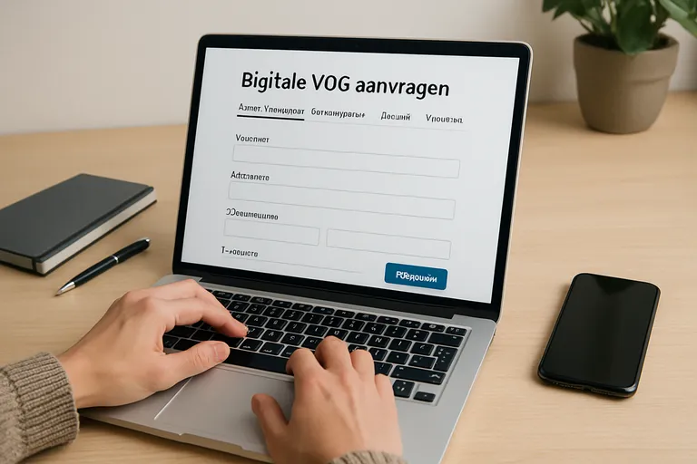Hoe vraag je een digitale VOG aan?